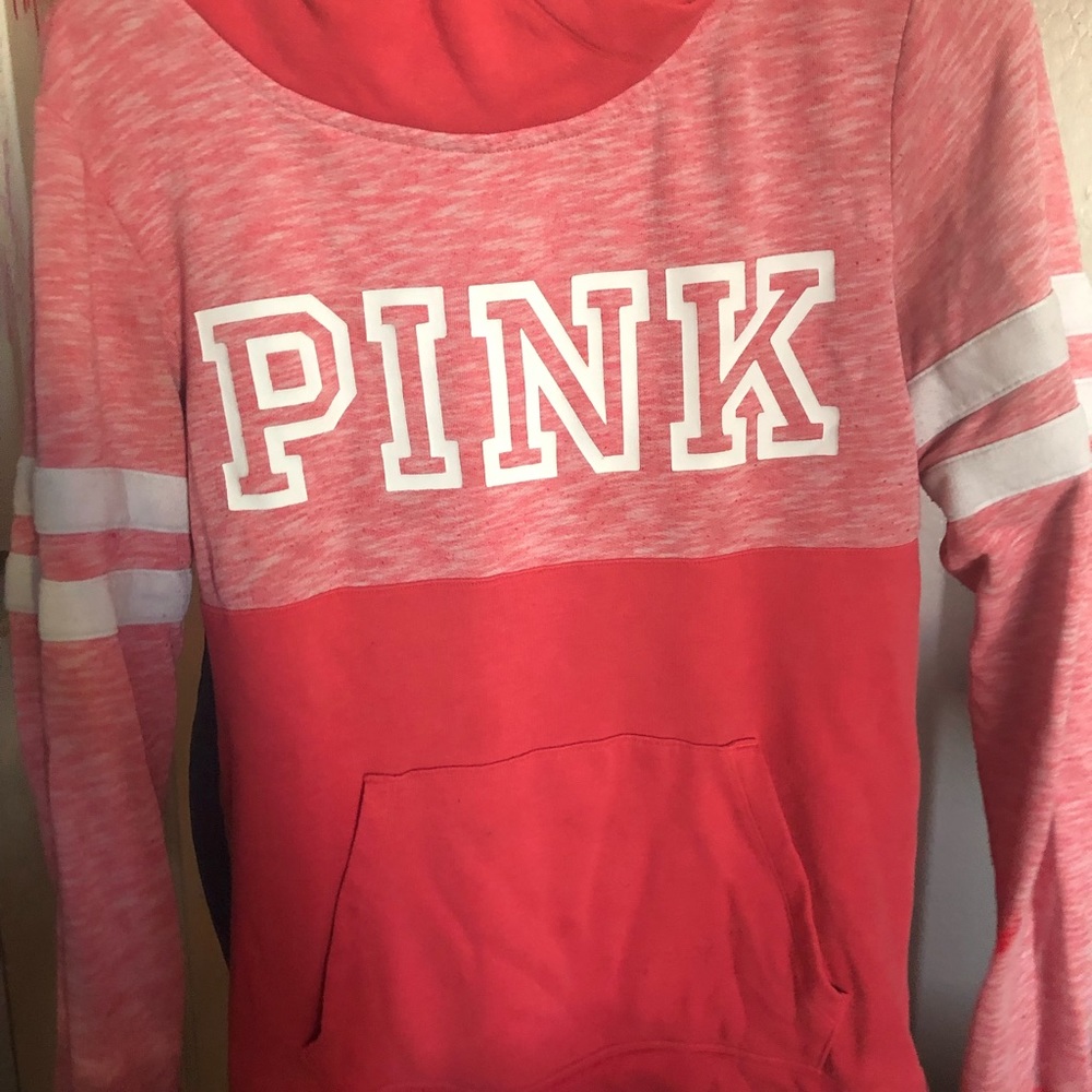 Pink hoodie
